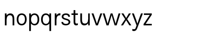 Rabon Grotesk Variable Font LOWERCASE