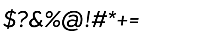 Rabona 400 Italic Font OTHER CHARS
