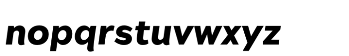 Rabona 800 Italic Font LOWERCASE