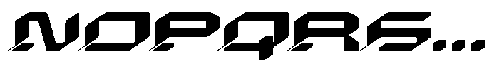 Race Hugo Regular Font LOWERCASE