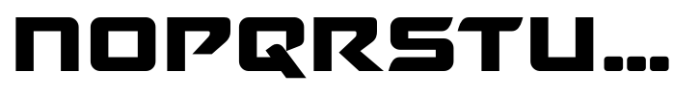 Race Regular Font UPPERCASE