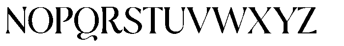 Rachin Font UPPERCASE