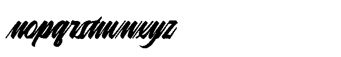 Racik Script Font LOWERCASE