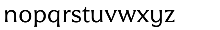 Racina Thin Font LOWERCASE