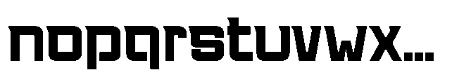 Racing 58 Regular Font LOWERCASE
