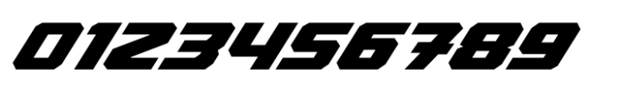 Racing Energy Font OTHER CHARS