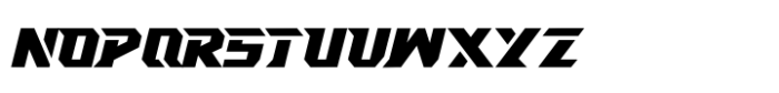 Racing Hard Font UPPERCASE