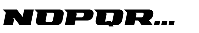 Racing Pro One Font UPPERCASE