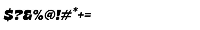Rackety Italic Font OTHER CHARS