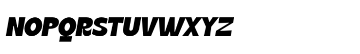 Rackety Medium-Italic Font UPPERCASE