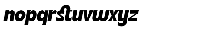 Rackety Medium-Italic Font LOWERCASE