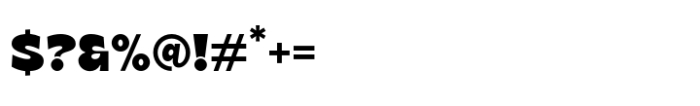 Rackety Regular Font OTHER CHARS