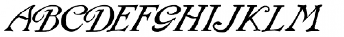 Rackham Italic Font UPPERCASE