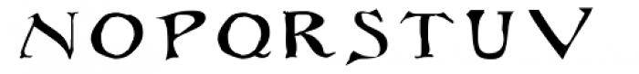 Rackham Font LOWERCASE