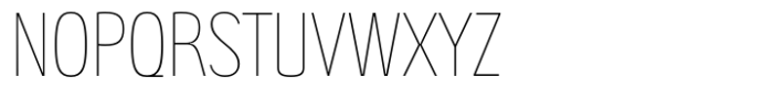 Radadawa Thin Expanded Font UPPERCASE