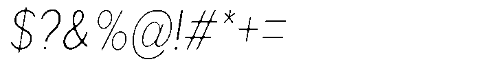 Radebin Soft ExtLtSemCond2 Font OTHER CHARS