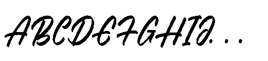 Radella Shathes  Regular Font UPPERCASE