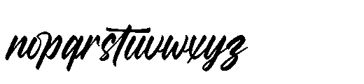 Radella Shathes  Regular Font LOWERCASE