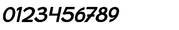 Radets Bold Italic Font OTHER CHARS