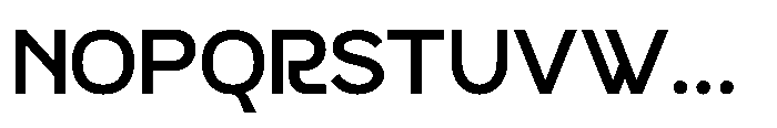 Radets Bold Font UPPERCASE