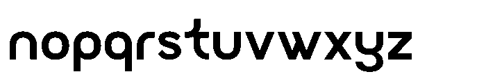 Radets Bold Font LOWERCASE