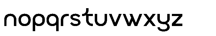 Radets Medium Font LOWERCASE