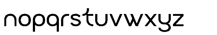 Radets Regular Font LOWERCASE