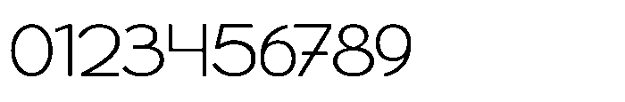 Radets Thin Font OTHER CHARS