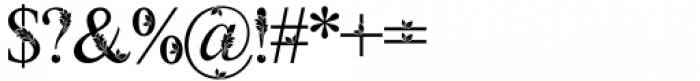 Radhistone Regular Font OTHER CHARS