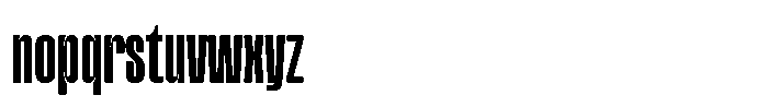 Radiale Font LOWERCASE