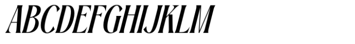 Radiance Beverage Italic Font UPPERCASE