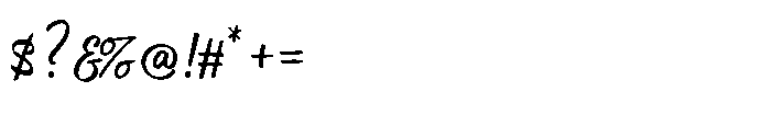 Radiant Beauty Regular Font OTHER CHARS