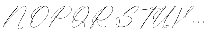 Radiant Majestic Italic Font UPPERCASE