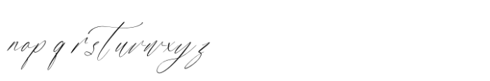 Radiant Majestic Italic Font LOWERCASE