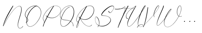 Radiant Majestic Regular Font UPPERCASE