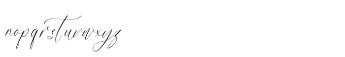 Radiant Majestic Regular Font LOWERCASE