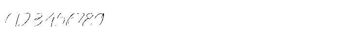 Radiant Oracle Italic Font OTHER CHARS