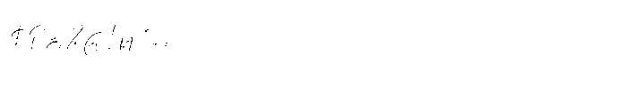 Radiant Oracle Italic Font OTHER CHARS