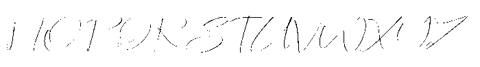 Radiant Oracle Italic Font UPPERCASE