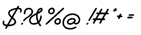 Radiant Sphere Font OTHER CHARS