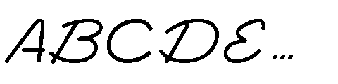Radiant Sphere Font UPPERCASE