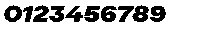 Radianz Black Wide Italic Font OTHER CHARS