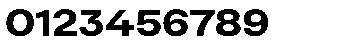 Radianz Bold Wide Font OTHER CHARS