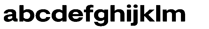 Radianz Bold Wide FONT