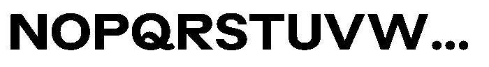 Radianz Bold Font UPPERCASE