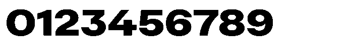 Radianz Extra Bold Wide Font OTHER CHARS