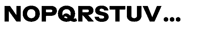 Radianz Extra Bold Font UPPERCASE