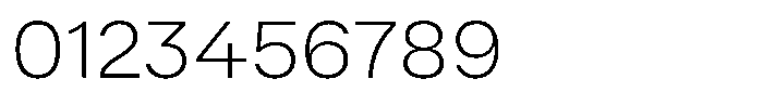 Radianz Extra Light Font OTHER CHARS
