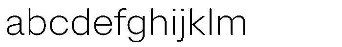 Radianz Extra Light FONT