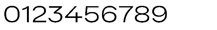 Radianz Light Wide Font OTHER CHARS